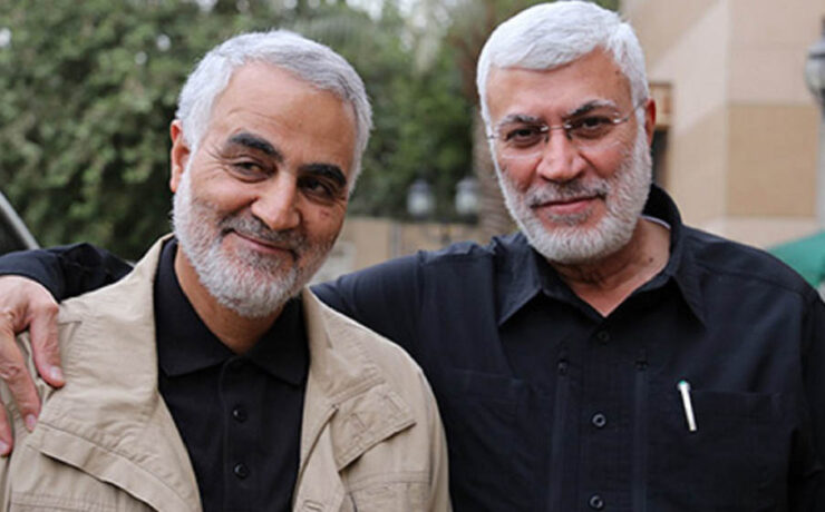 قاسم سلیمانی ابومهدی المهندس