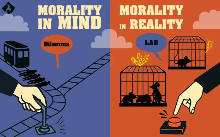 جایی که اندیشه نیک است، اما عمل مردد؛ چرا در واقعیت، تصمیمهای اخلاقیمان عوض میشوند؟