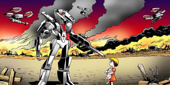 استدلال‌هایی اخلاقی له و علیه ربات‌های قاتل
