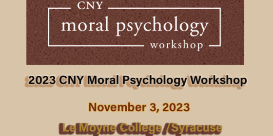 پنجمین کارگاه سالانه‌ی روانشناسی اخلاق در کالج Le Moyne