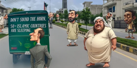 فریاد نزنید! کشورهای اسلامی خوابیده‌اند!