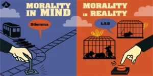 جایی که اندیشه نیک است، اما عمل مردد؛ چرا در واقعیت، تصمیم‌های اخلاقی‌مان عوض می‌شوند؟